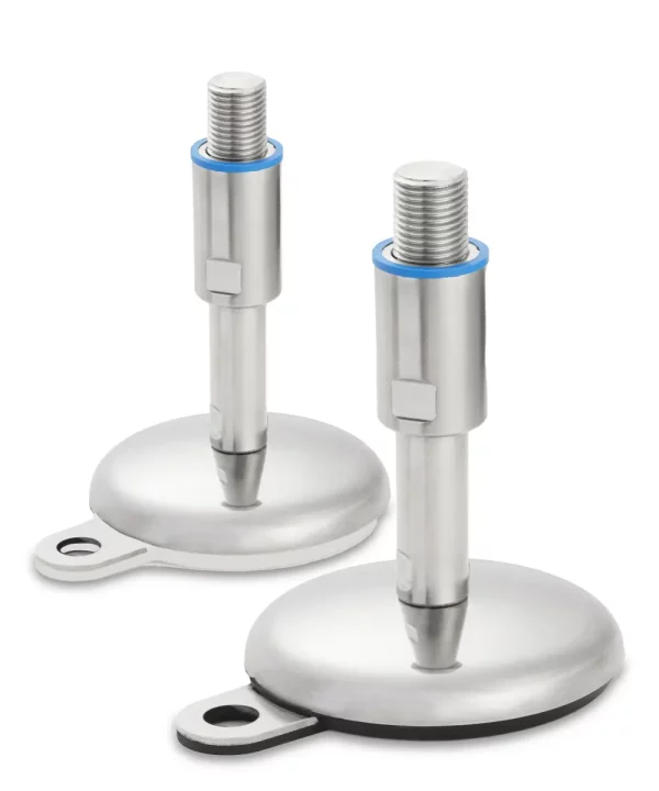 Imagen 1 de Pies Inoxidables Niveladores IXAS Ø105mm 20x118/158 BLANCO