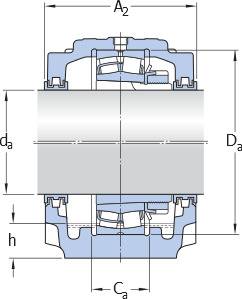 Imagen 2 de SAF 23048 KAX8.7/16