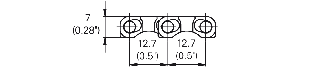 Imagen 2 de M1185 Flush Grid 0.5"