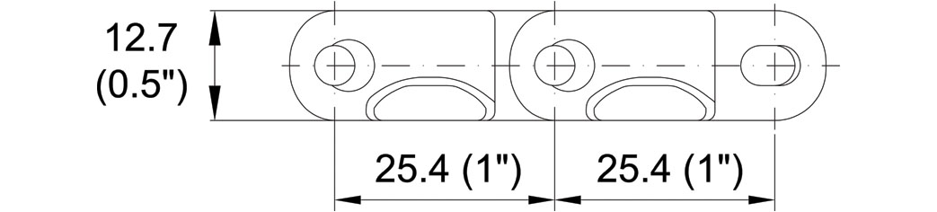 Imagen 2 de M2791 Radius Flush Grid 1" MTW