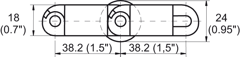 Imagen 2 de M3840 Roller Top 1.5"