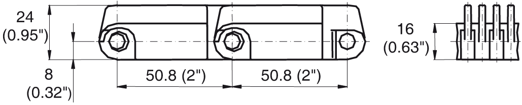 Imagen 2 de M5131 Raised Rib 2"