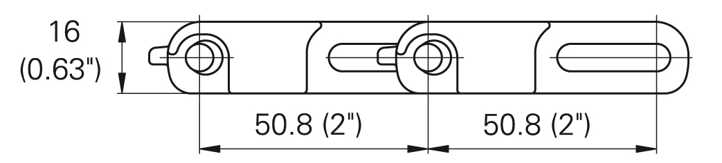 Imagen 2 de M5290 Radius Flush Grid 2"