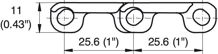 Imagen 4 de M2510 Flat Top 1"