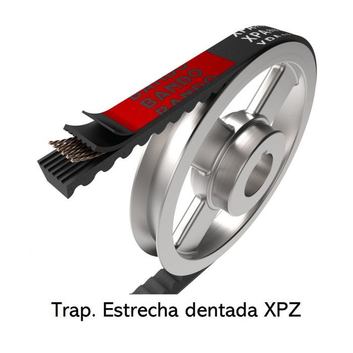 Imagen 1 de CORREA XPZ 710 LW BANDO