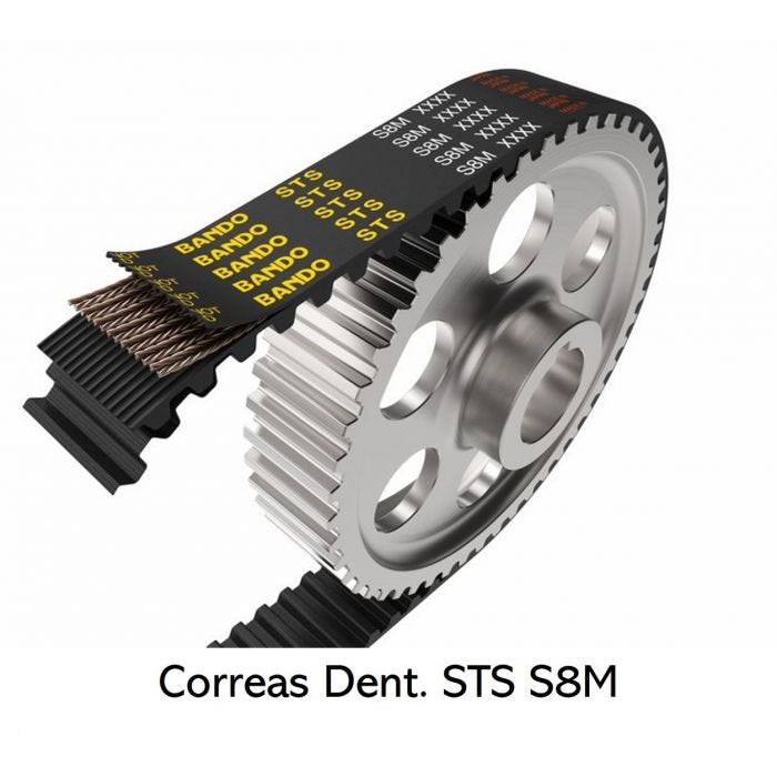 Imagen 4 de CORREA 300 S8M 2000 BANDO