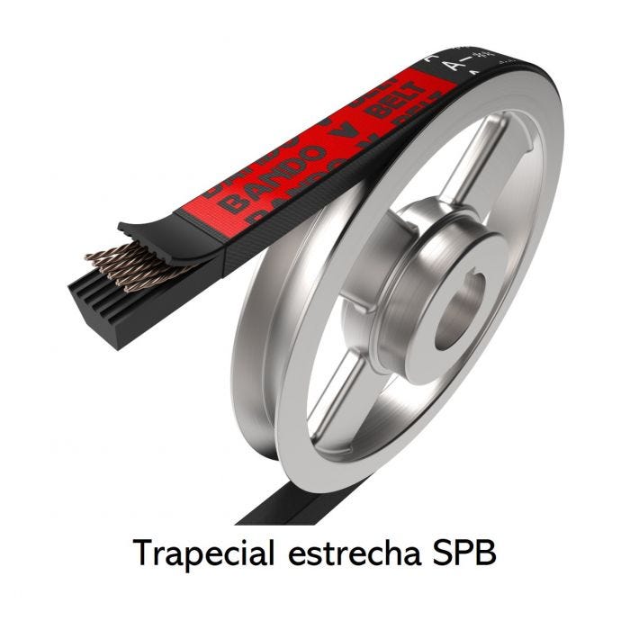 Imagen 1 de CORREA SPB 2000 LW BANDO