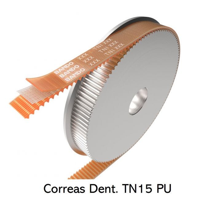 Imagen 1 de CORREA PU TN15 131 10 K BANDO