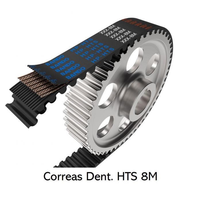 Imagen 1 de CORREA 2000 HTS 8M 500 BANDO