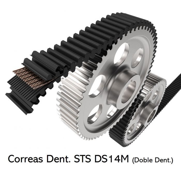 Imagen 1 de CORREA 400 DS14M 2800 BANDO