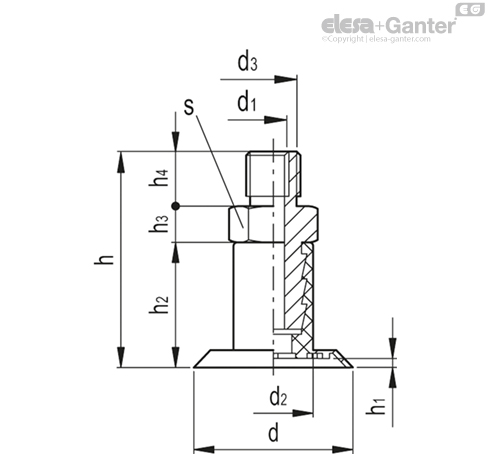 Imagen 2 de VVA-30-G1/4-T-N