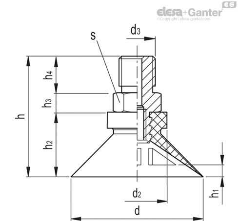 Imagen 2 de VVA-65-G1/4-T-S