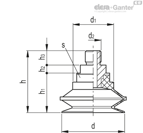 Imagen 2 de VVQ-53-G1/4-T-S