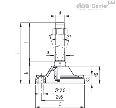 Imagen 2 de LV.F-125-APS-M24x95