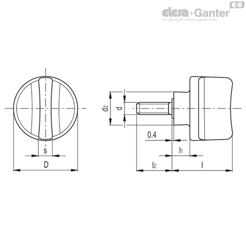 Imagen 2 de CT-FG.30-SST-p-M8x20