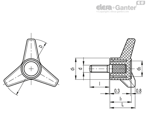 Imagen 2 de VB.639/45 p-M8x25