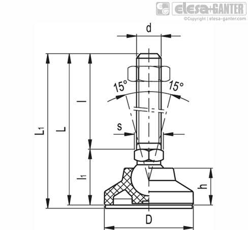 Imagen 2 de LS.A-40-PP-14-AS-SST-M16x148