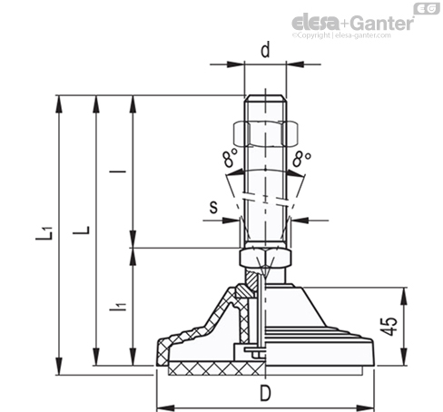 Imagen 2 de LV.A-125-ACV-AS-M20x136