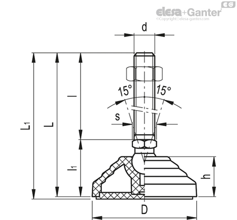 Imagen 2 de LV.A-100-24-AS-SST-M16x58-VD