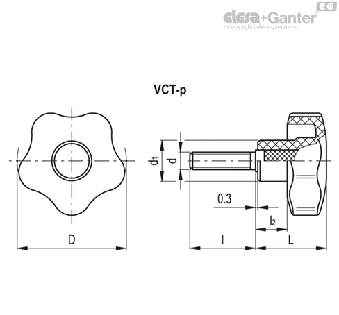 Imagen 2 de VCT.50 p-M10x16-C4