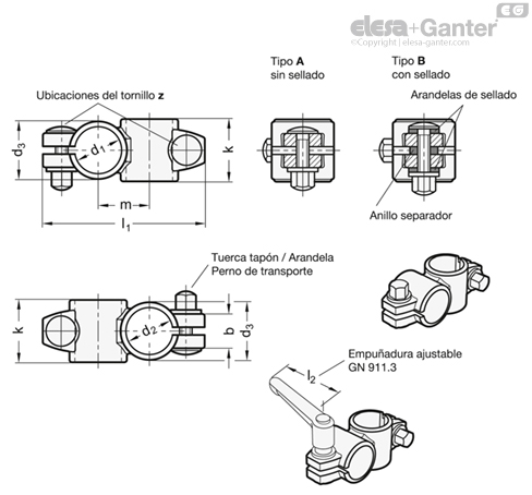 Imagen 2 de GN 132.5-B40-B40-B-4