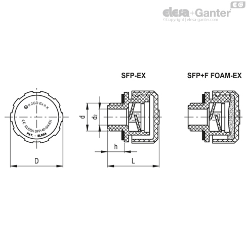 Imagen 2 de SFP.30-3/8+F FOAM-EX