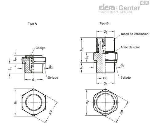 Imagen 1 de GN 883-G3/4-20-B-MS
