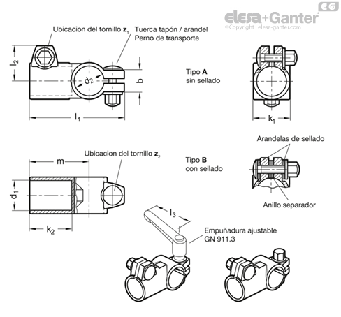 Imagen 2 de GN 192.5-B30-B30-B-4