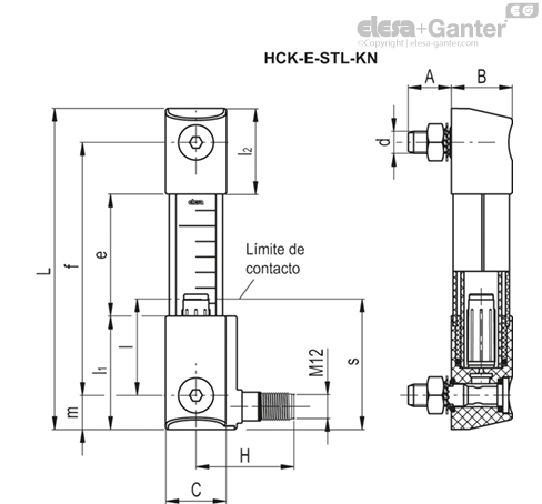 Imagen 6 de HCK.127-ZN-M12-NBR-PC-P-E-NC-80-NC