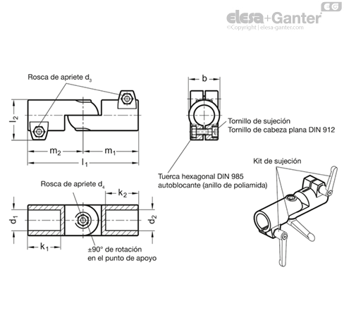 Imagen 1 de GN 286-B45-B50-S-2-BL
