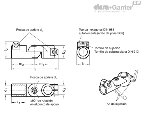 Imagen 1 de GN 284-B45-B45-T-2-BL