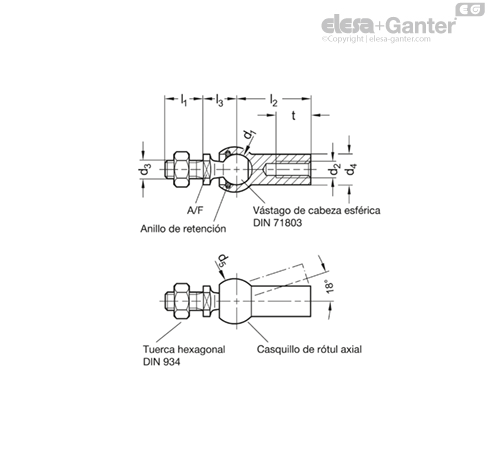 Imagen 2 de GN 71802.1-8-M5-C-ST