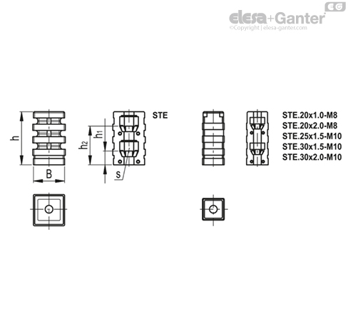 Imagen 2 de STE.22x1.5-M8