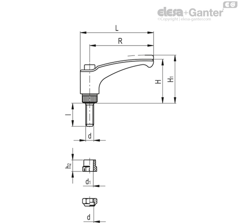Imagen 2 de TCC-KS-ERX.63-SST-p-M8x40-C1