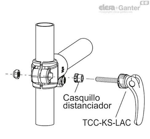 Imagen 5 de TCC-KS-LAC.80-SST-p-M8x50-R-C9