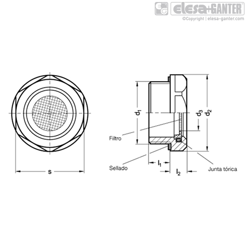 Imagen 2 de GN 7403-AL-G1/2-100