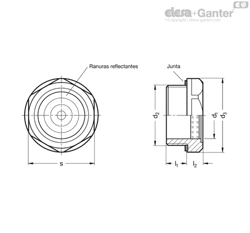 Imagen 2 de GN 7440-18-G3/4-A-3