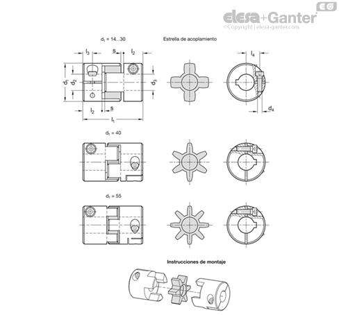 Imagen 2 de GN 2240-30-B10-10-AL-BS