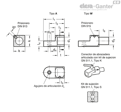 Imagen 1 de GN 483-B16-25-A-MT