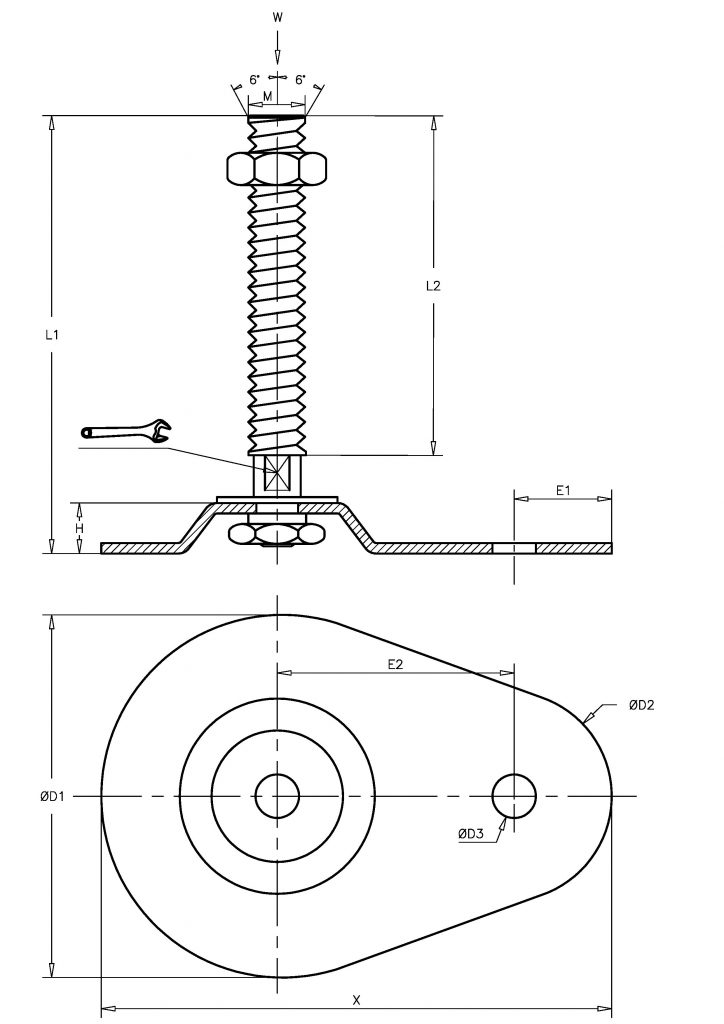 Imagen 2 de Pletinas PLOEC Ø85mm 16x100 INOX