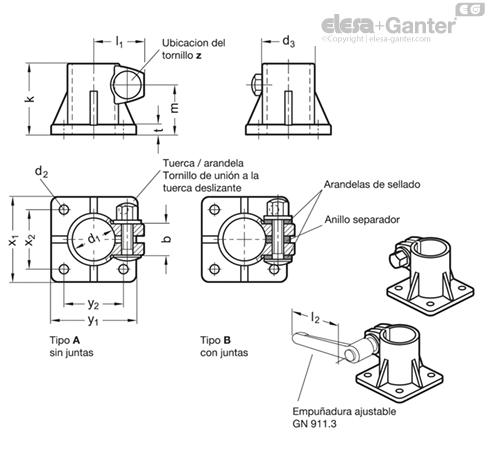 Imagen 2 de GN 163.5-B50-A-4