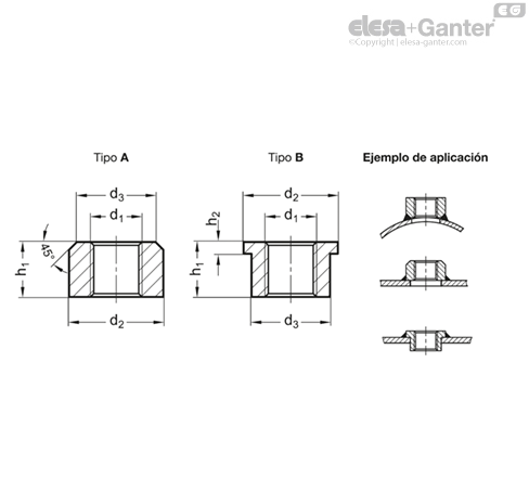 Imagen 1 de GN 7490-ST-G11/2-B