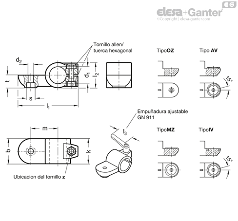 Imagen 2 de GN 278-B20-IV-2-BL