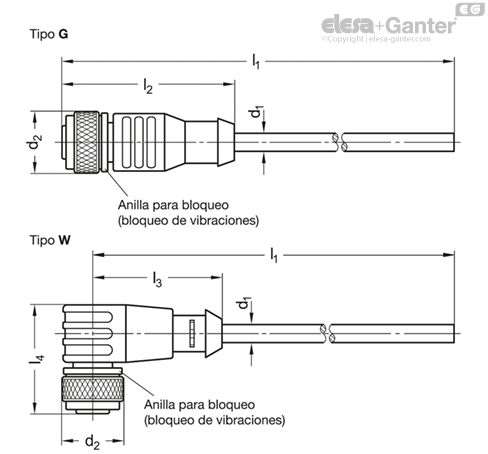 Imagen 1 de GN 330-M8x1-4-G-5