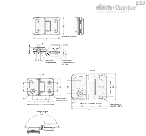Imagen 2 de GN 938-ZD-92-60-4-SR