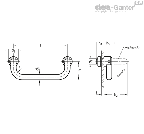 Imagen 2 de GN 425.2-ST-10-100-CR