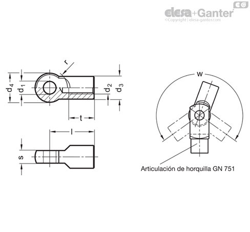 Imagen 2 de GN 752-6-M6