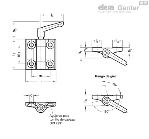 Imagen 2 de GN 437.2-ZD-60-60-A-SR