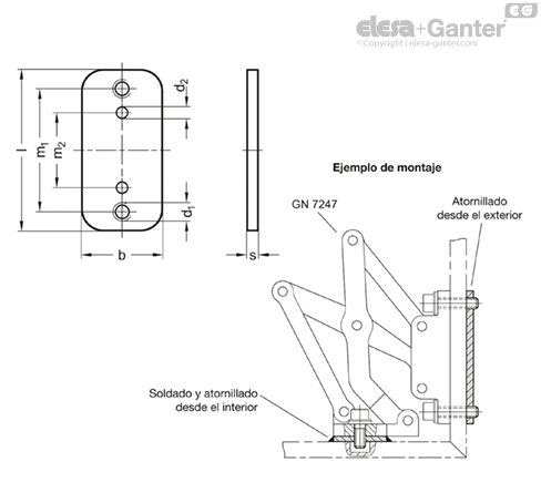 Imagen 2 de GN 7247.4-NI-75-MT