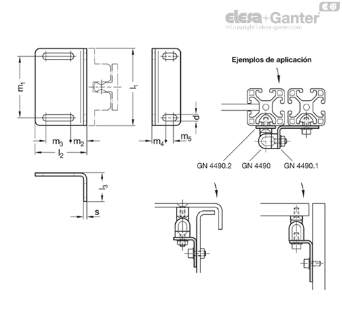 Imagen 2 de GN 4490.1-A4-80-L-2-GS
